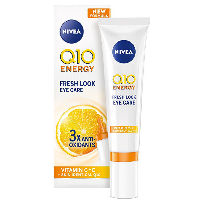 Silmaümbruskreem Nivea Q10 Energy Fresh Look Eye Care, 15 ml hind ja info | Silmakreemid, seerumid | kaup24.ee
