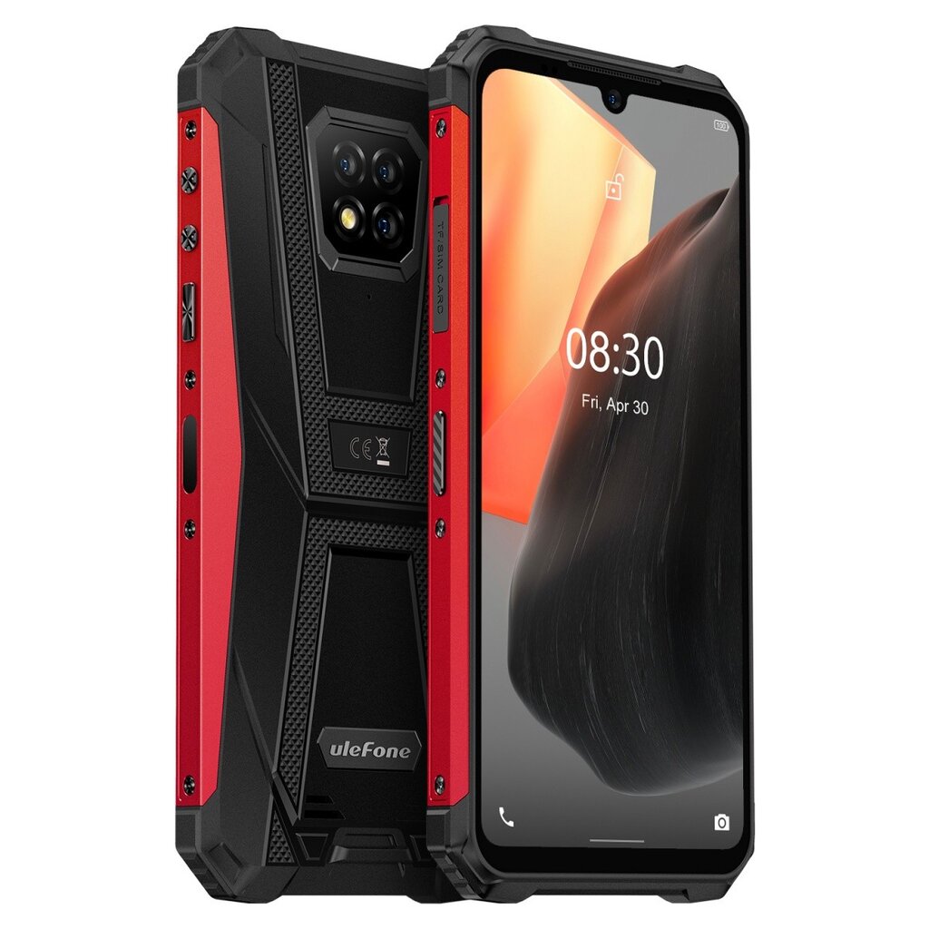 Ulefone Armor 8 Pro 8/128GB Dual SIM UF-A8P-8GB/RD Red/Black hind ja info | Telefonid | kaup24.ee