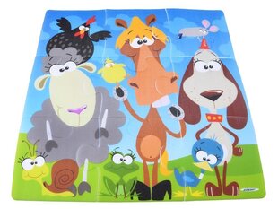 Пазл/коврик Животные ZA3151, 37 см x 37 см цена и информация | Развивающие игрушки и игры | kaup24.ee
