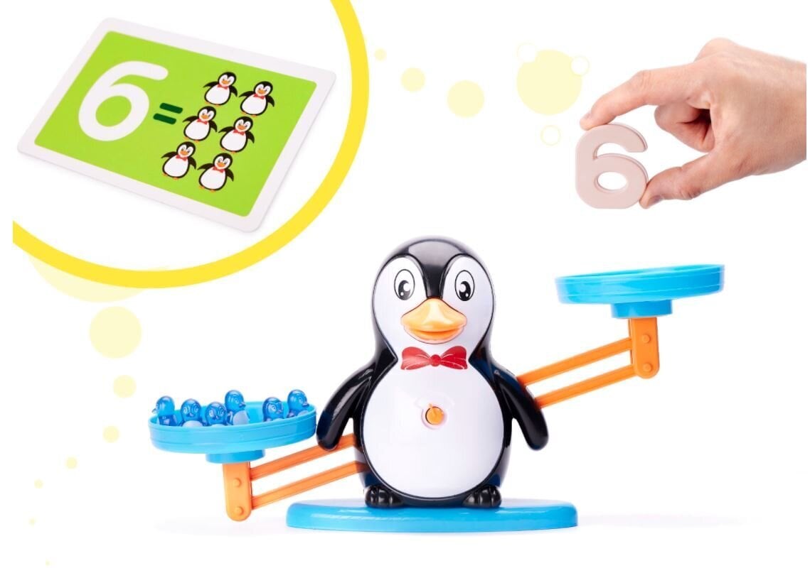 Õppimiskaalud "Õpi lugema" - Pingviin hind ja info | Arendavad mänguasjad | kaup24.ee