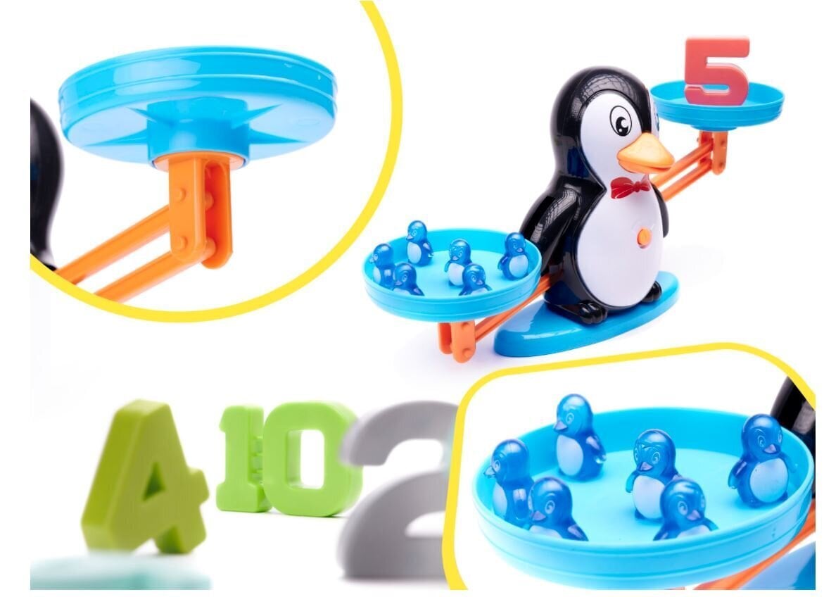 Õppimiskaalud "Õpi lugema" - Pingviin hind ja info | Arendavad mänguasjad | kaup24.ee