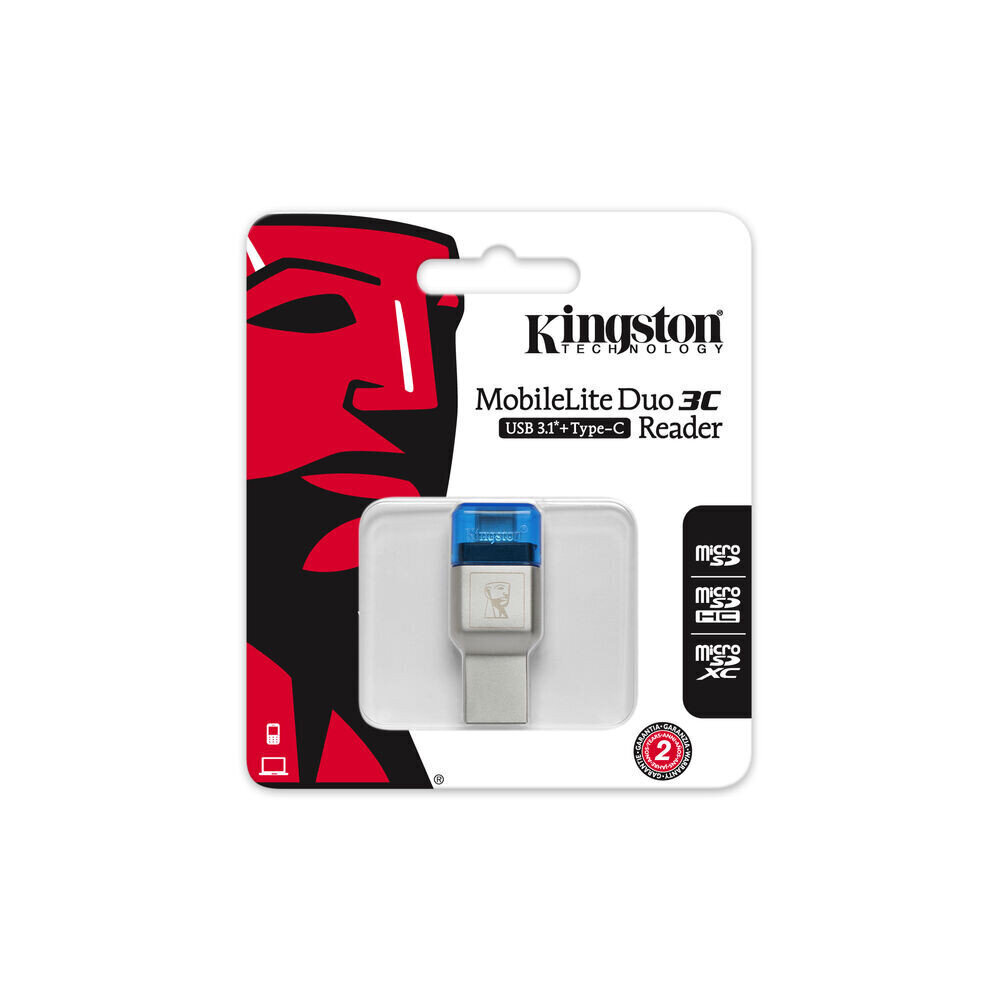 Kingston USB micro-SD USB3.1 цена и информация | Mobiiltelefonide mälukaardid | kaup24.ee