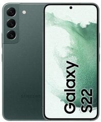 Samsung Galaxy S22 5G 8/256GB SM-S901BZGGEUE Green цена и информация | Мобильные телефоны | kaup24.ee