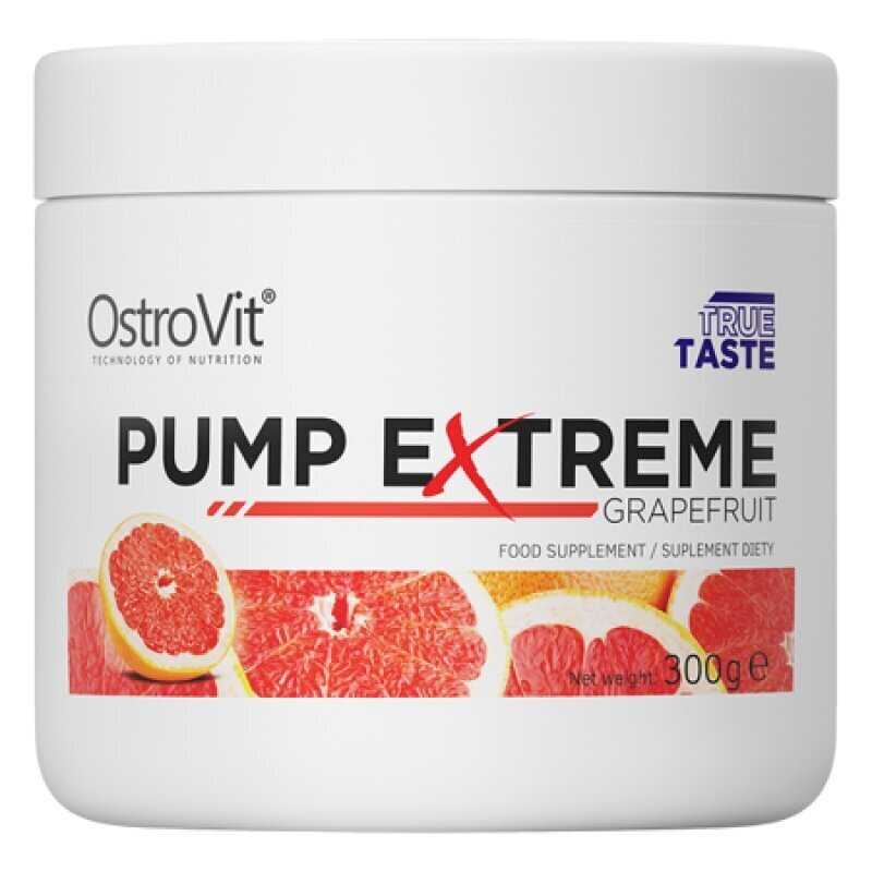 Toidulisand Ostrovit Pump Extreme Pre-Workout 300g цена и информация | Vitamiinid, toidulisandid, preparaadid tervise heaoluks | kaup24.ee