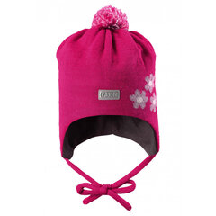 Зимняя шапка Lassie 718699-3520, розовая цена и информация | Зимняя одежда для детей | kaup24.ee