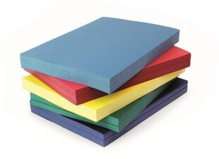 Binding covers Delta Lux A4, 250g/m², cardboard, green (100 pcs.) hind ja info | Kirjatarbed | kaup24.ee