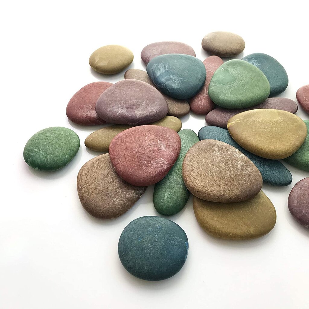 Värvilised kivid Eco, L 75152 цена и информация | Arendavad mänguasjad | kaup24.ee