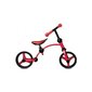 Jooksuratas SMART TRIKE 2in1, punane/must hind ja info | Jooksurattad | kaup24.ee