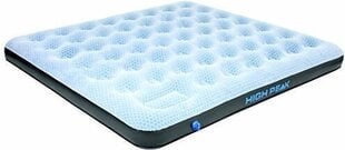 High Peak õhkvoodi King Comfort Plus, hall/sinine/must 200x185x20 cm цена и информация | Надувные матрасы и мебель | kaup24.ee