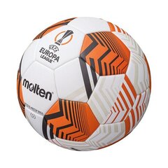 Jalgpall Molten F5U5000-12 ,valge , oranž , must . UEFA Europa League цена и информация | Футбольные мячи | kaup24.ee