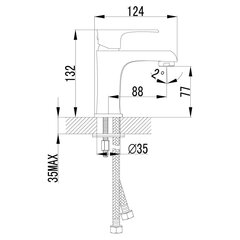 Valamusegisti Lemark LM1606C Factor hind ja info | Vannitoa segistid | kaup24.ee