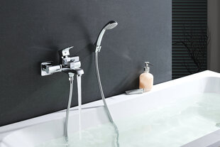 Смеситель для ванны с монолитным изливом LEMARK LM1612C FACTOR цена и информация | Смесители | kaup24.ee