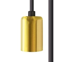 Nowodvorski Lighting провод светильника Cameleon E27 Black/Brass 8665 цена и информация | Потолочный светильник, 38 x 38 x 24 см | kaup24.ee