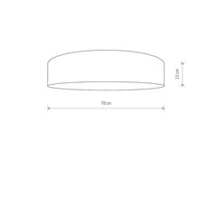 Nowodvorski Lighting потолочный светильник 8802 Turda Gold 7 цена и информация | Потолочные светильники | kaup24.ee