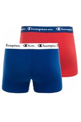 Champion Boxerid 2-Pakk punane/sinine hind ja info | Meeste aluspesu | kaup24.ee