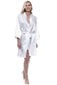 Naiste kunstsiidist hommikumantel - peignoir Jasmin 406, valge hind ja info | Naiste hommikumantlid | kaup24.ee