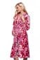 Naiste lilledega hommikumantel, roosa hind ja info | Naiste hommikumantlid | kaup24.ee