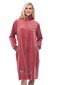 Naiste veluurist hommikumantel värvilise kraega hind ja info | Naiste hommikumantlid | kaup24.ee