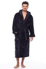 Meeste kapuutsiga hommikumantel Elite Bamboo, hall hind ja info | Meeste hommikumantlid, pidžaamad | kaup24.ee