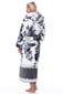 Naiste bambuskiust hommikumantel siniste lilledega Elite Bamboo цена и информация | Naiste hommikumantlid | kaup24.ee