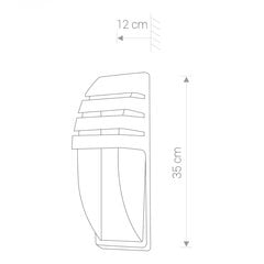 Nowodvorski Lighting seinavalgusti Mistral I 3393 цена и информация | Настенные светильники | kaup24.ee