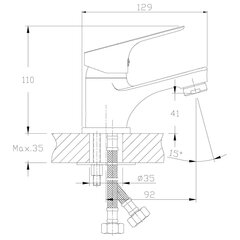 Valamusegisti Rossinka RS29-11 цена и информация | Смесители | kaup24.ee