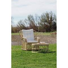 Кресло DKD Home Decor, 86x65x95 см, коричневое цена и информация | Садовые стулья, кресла, пуфы | kaup24.ee