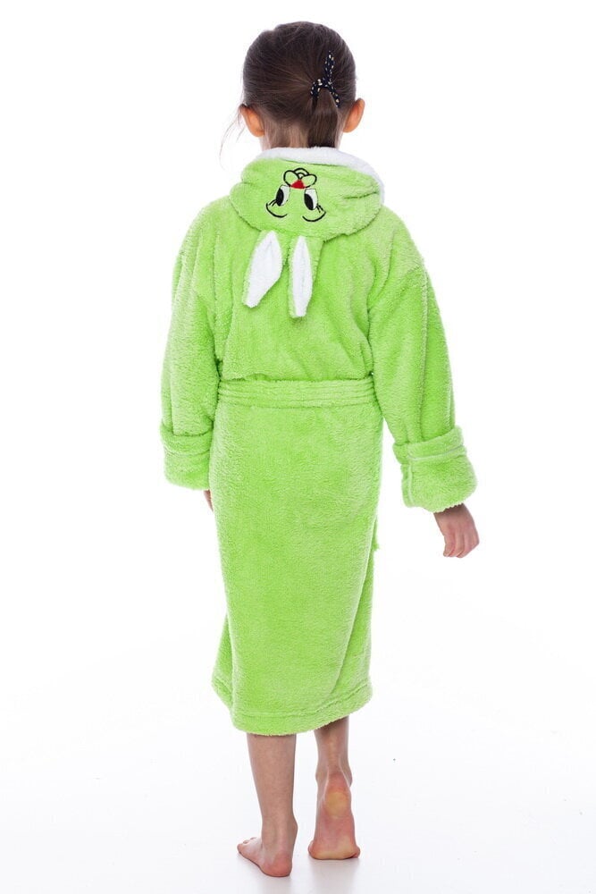 Laste hommikumantel Elite Bamboo, roheline цена и информация | Tüdrukute hommikumantlid ja pidžaamad | kaup24.ee