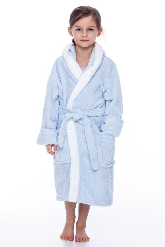 Laste hommikumantel Elite Bamboo, sinine цена и информация | Tüdrukute hommikumantlid ja pidžaamad | kaup24.ee