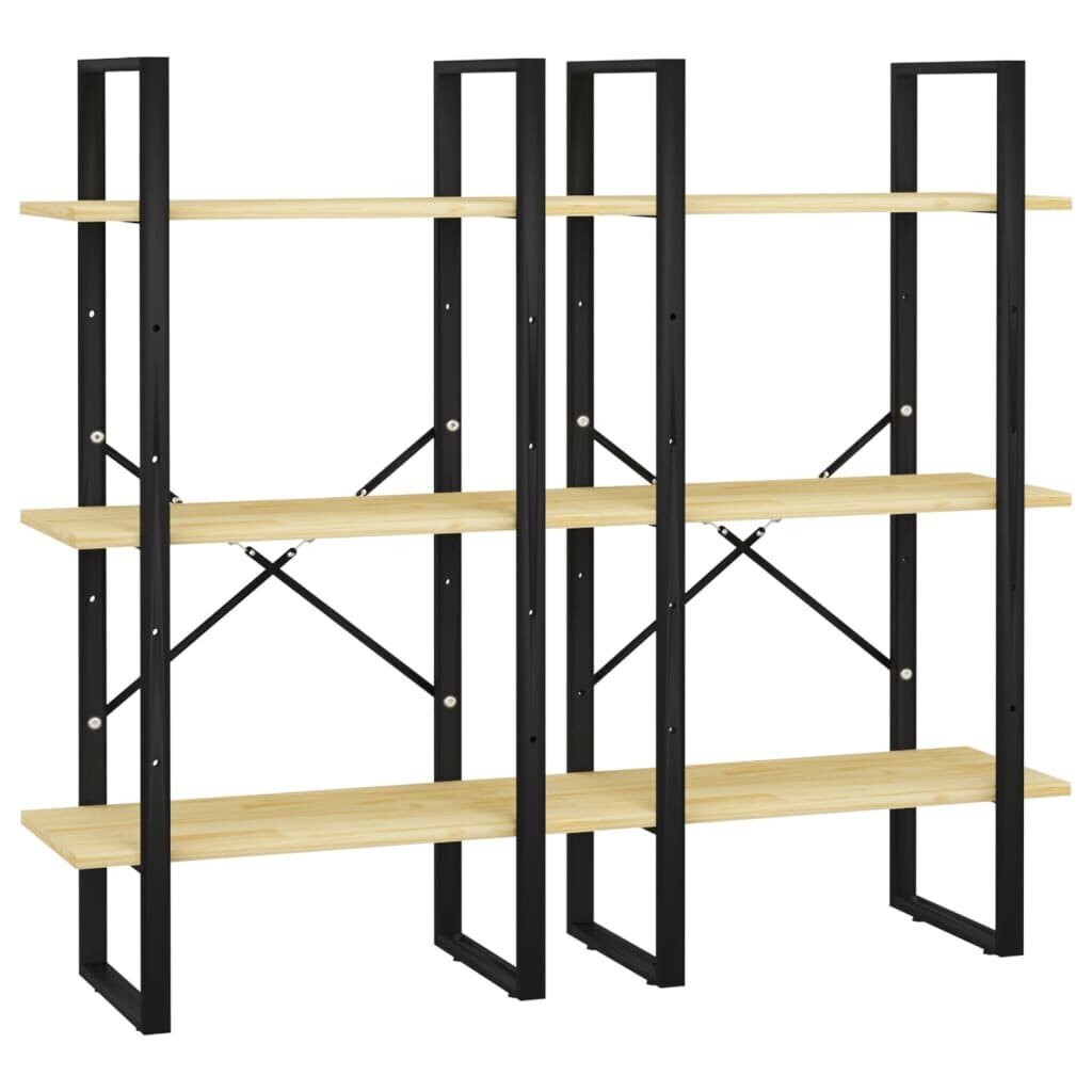 vidaXL hoiuriiul, 60 x 30 x 210 cm, männipuit hind ja info | Riiulid tööriistadele | kaup24.ee