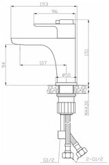 Termostaatsegisti Rossinka RS50-15 hind ja info | Vannitoa segistid | kaup24.ee