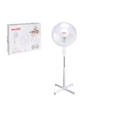 Seisuventilaator Basic Home Valge 40W hind ja info | Ventilaatorid | kaup24.ee