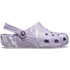 Женские тапочки Crocs™ Classic Marbled Clog 165843 цена и информация | Шлепанцы, тапочки для женщин | kaup24.ee