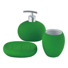 Набор для ванной Benetton, элегантный зеленый цена и информация | Аксессуары для ванной комнаты | kaup24.ee