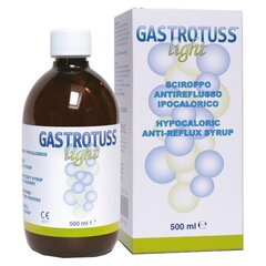 Siirup mao refluksi vähendamiseks Gastrotuss Light, 500 ml hind ja info | Vitamiinid, toidulisandid, preparaadid tervise heaoluks | kaup24.ee