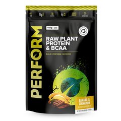 Valgupulber Vivo Soorita! Parima kvaliteediga Vegan toorvalk + BCAA Banaan & Kaneel, 532 g hind ja info | Proteiin | kaup24.ee