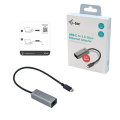 I-TEC 2.5Gbps Ethernet Adapter 1x USB-C to RJ-45 hind ja info | iTec Arvutid ja IT- tehnika | kaup24.ee