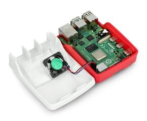 Ventilaator ametlikule Raspberry Pi 4B ümbrisele hind ja info | Robootika, konstruktorid ja tarvikud | kaup24.ee