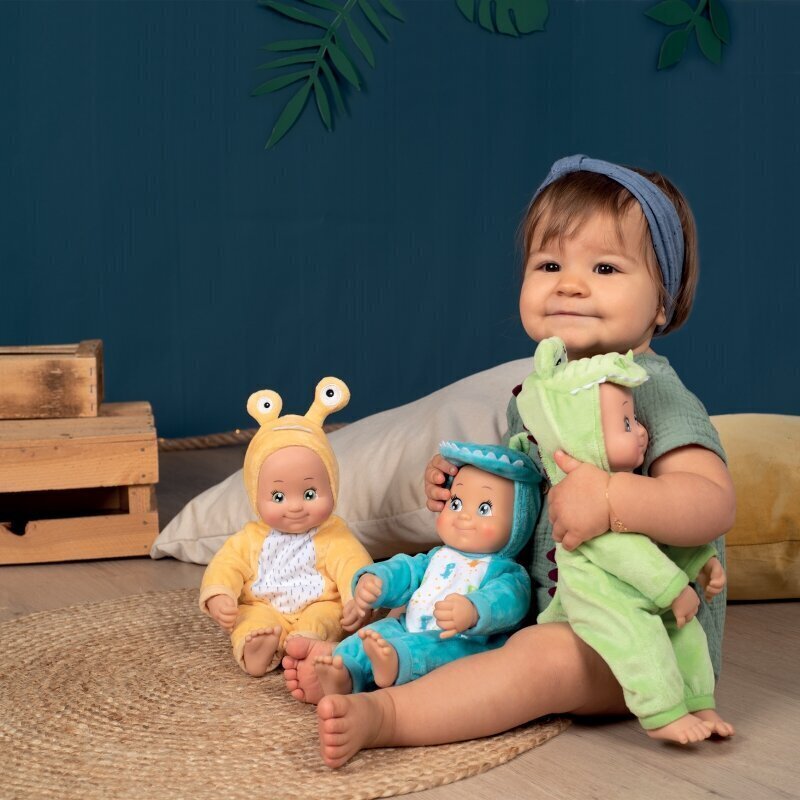 MiniKiss nukk dinosauruse kostüümis, 30 cm. hind ja info | Tüdrukute mänguasjad | kaup24.ee