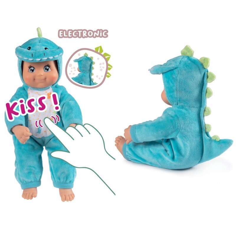 MiniKiss nukk dinosauruse kostüümis, 30 cm. hind ja info | Tüdrukute mänguasjad | kaup24.ee