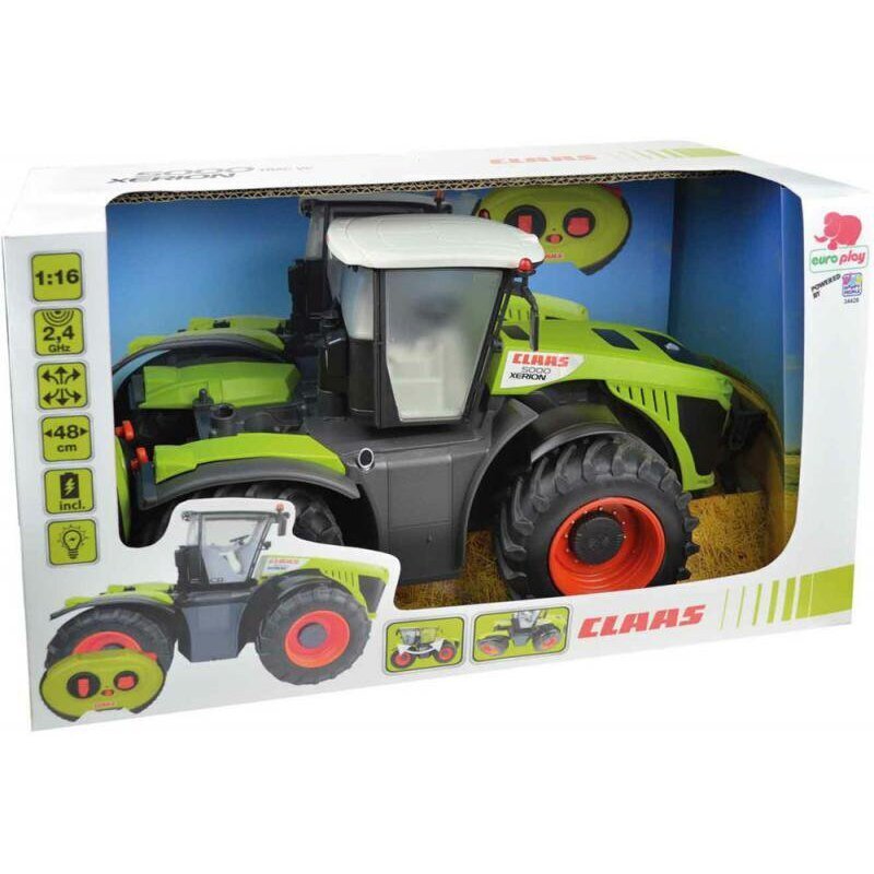 Väga suur raadio teel juhitav traktor CLAAS Axion 1:16 hind ja info | Poiste mänguasjad | kaup24.ee