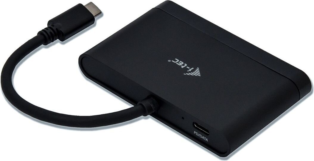 I-TEC USB C HDMI adapter PD/DATA, USB 3.2 GEN 1 (3.1 GEN 1) TYPE-C, HDMI, USB 3.2 GEN 1 hind ja info | USB jagajad, adapterid | kaup24.ee