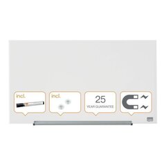 Whiteboard Glass Nobo Widescreen 31" Brilliant White, hind ja info | Kirjatarbed | kaup24.ee