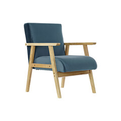 Кресло DKD Home Decor, 62x65x76 см, синие цена и информация | Кресла в гостиную | kaup24.ee