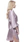 Naiste kunstsiidist hommikumantel - peignoir Jasmin 406, pruun hind ja info | Naiste hommikumantlid | kaup24.ee