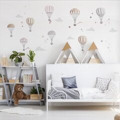 Наклейка на стену с воздушными шарами цена и информация | Декоративные наклейки | kaup24.ee