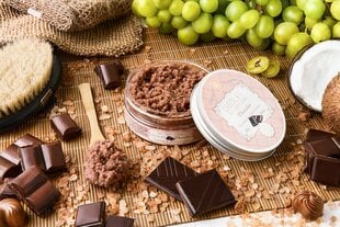 Омолаживающий солевой скраб для тела CHOCOLATE Saules Fabrika, 300 г цена и информация | Скрабы для тела | kaup24.ee