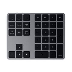 Клавиатура от Satechi, беспроводная, для 3 гаджетов – Раскладка клавиатуры: английский (американский), серый цена и информация | Клавиатура с игровой мышью 3GO COMBODRILEW2 USB ES | kaup24.ee