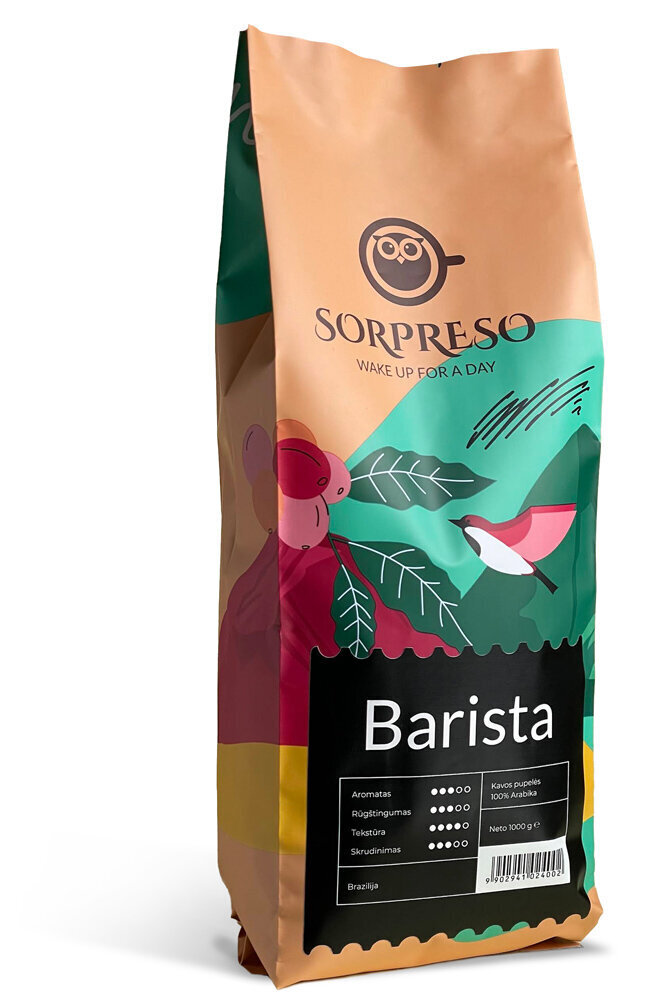 Kohv SORPRESO BARISTA (1 kg) hind ja info | Kohv, kakao | kaup24.ee
