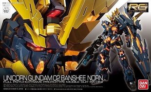 Konstruktor Bandai - RG Unicorn Gundam 02 Banshee Norn, 1/144, 21060 hind ja info | Klotsid ja konstruktorid | kaup24.ee